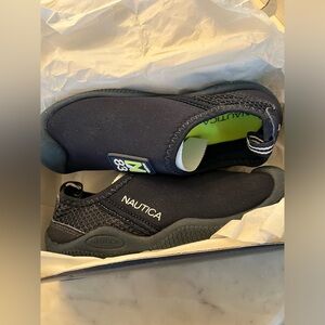 Blue Nautica water shoes in box kids size 13